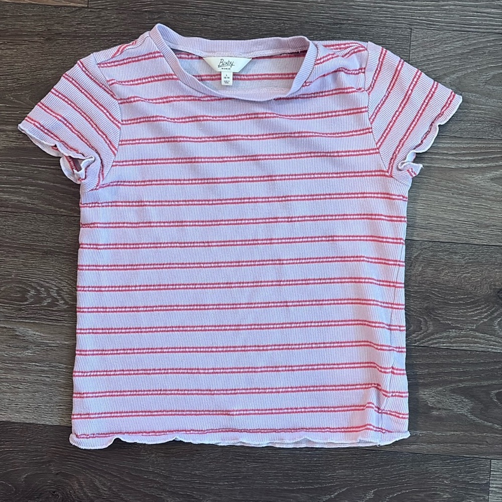 🦄10/$10  Pink and Purple Fitted Cap Sleeve T-Shirt